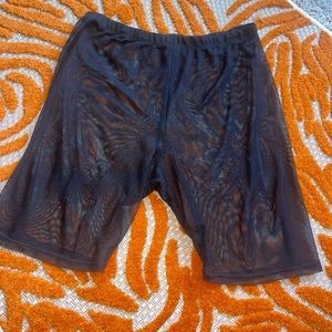 Mesh Biker Shorts